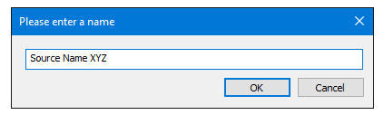 source record obs